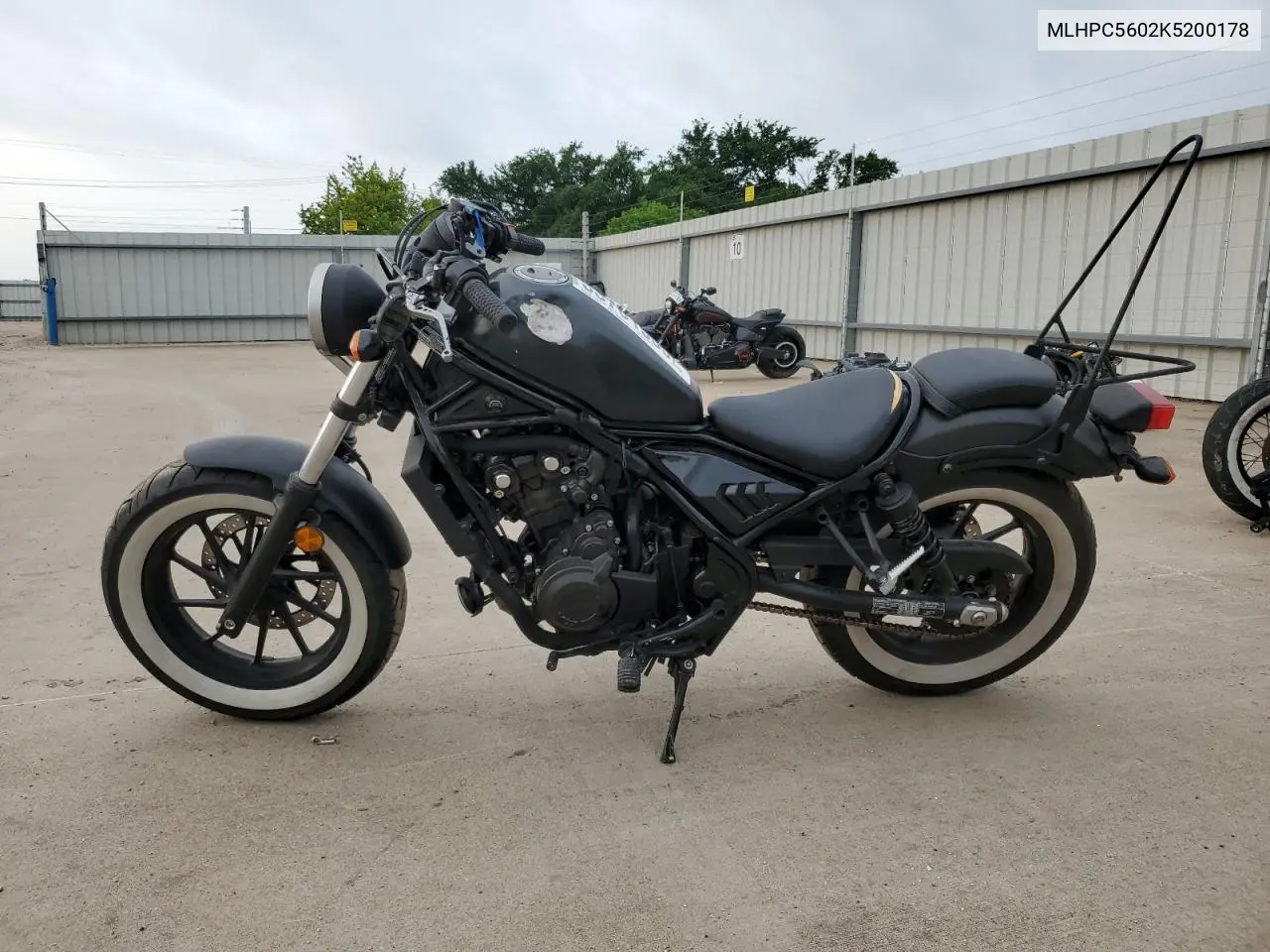 2019 Honda Cmx500 VIN: MLHPC5602K5200178 Lot: 53761555
