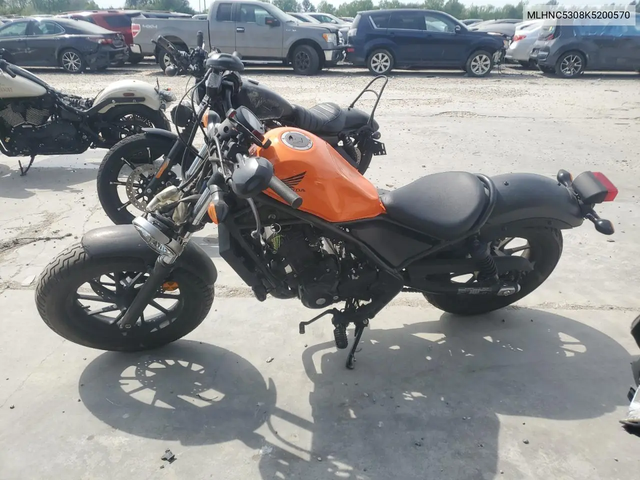 2019 Honda Cmx300 VIN: MLHNC5308K5200570 Lot: 54486385
