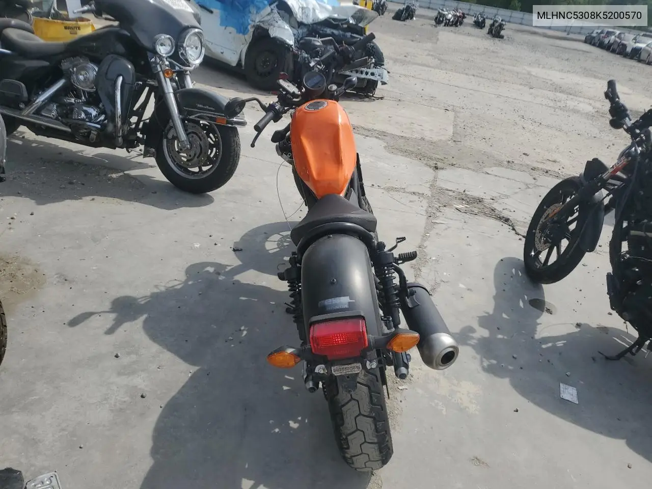 2019 Honda Cmx300 VIN: MLHNC5308K5200570 Lot: 54486385