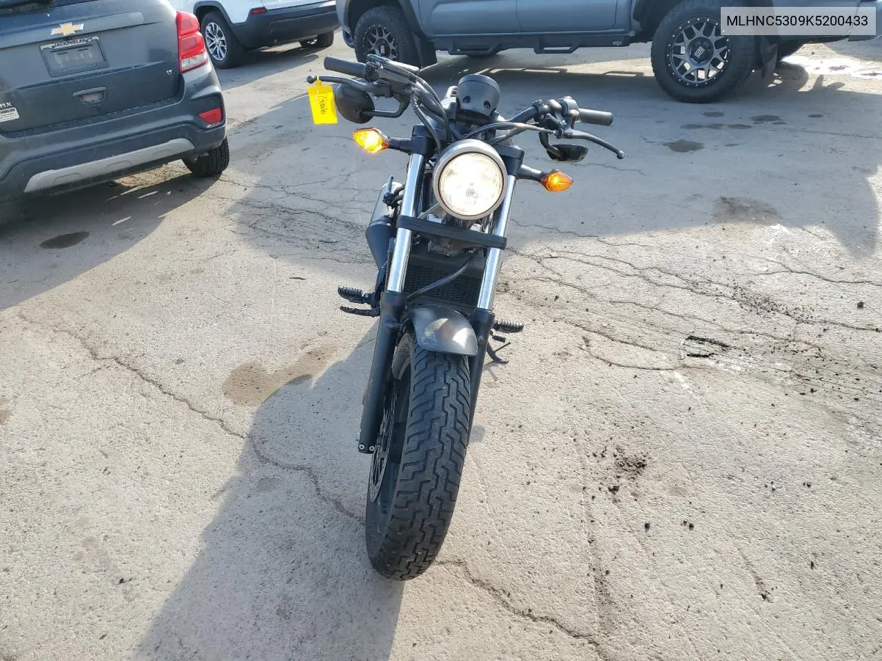 2019 Honda Cmx300 VIN: MLHNC5309K5200433 Lot: 62892105
