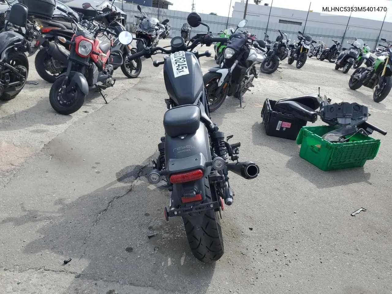 2021 Honda Cmx300 A VIN: MLHNC5353M5401470 Lot: 53576245