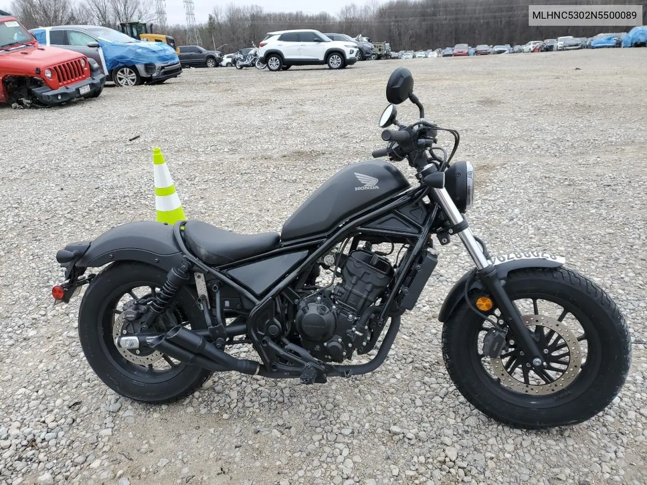 2022 Honda Cmx300 VIN: MLHNC5302N5500089 Lot: 46074865