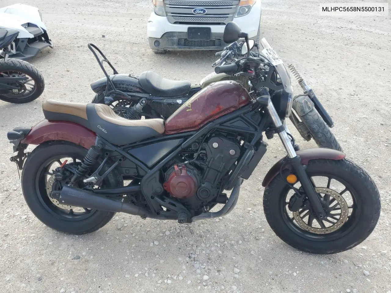 2022 Honda Cmx500 A VIN: MLHPC5658N5500131 Lot: 52023685