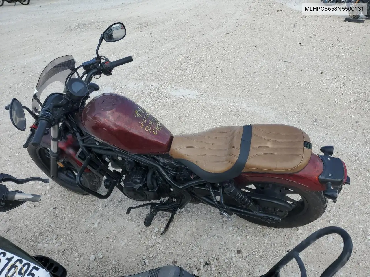 2022 Honda Cmx500 A VIN: MLHPC5658N5500131 Lot: 52023685
