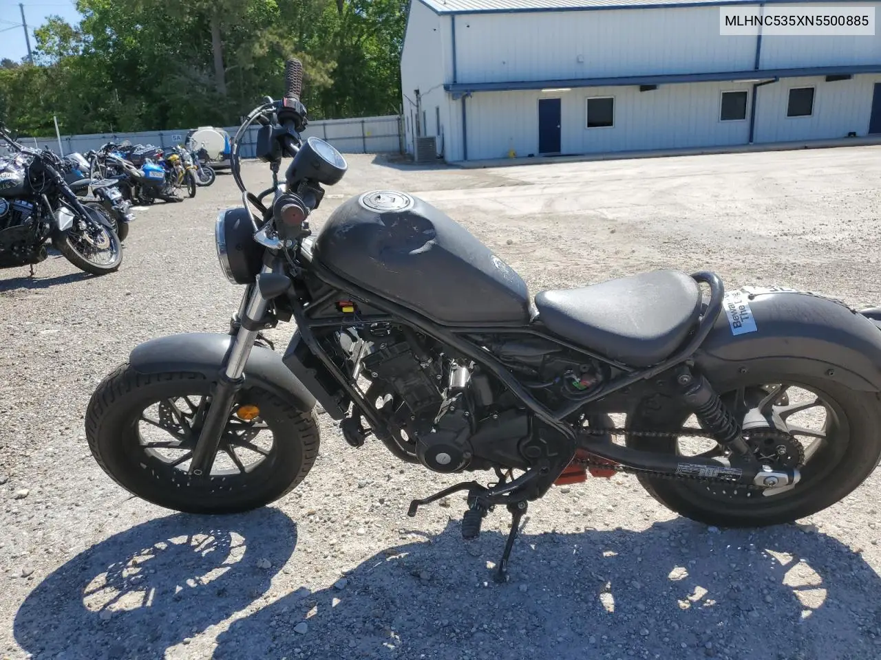 2022 Honda Cmx300 A VIN: MLHNC535XN5500885 Lot: 52524475