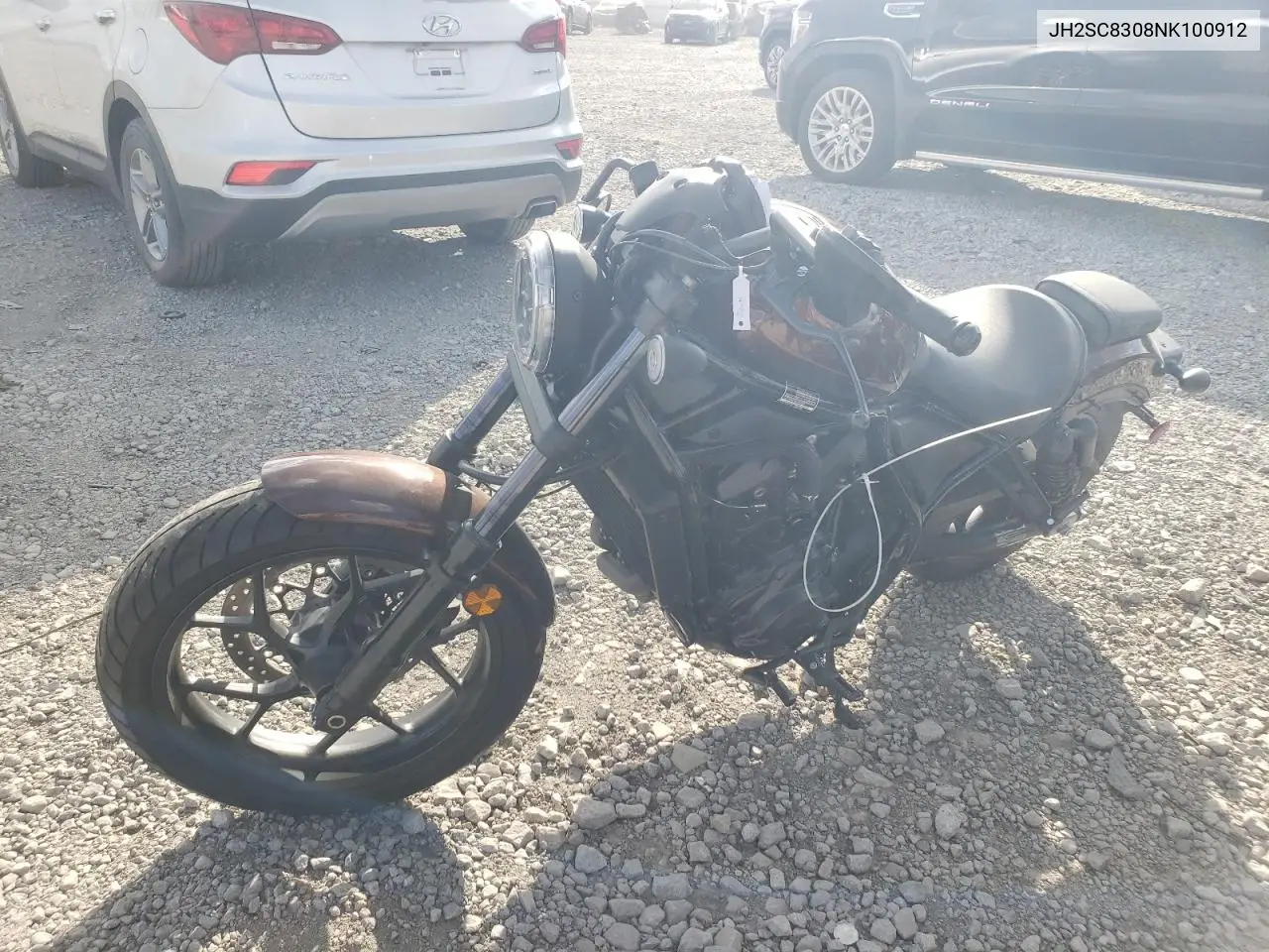 2022 Honda Cmx1100 A VIN: JH2SC8308NK100912 Lot: 54372665