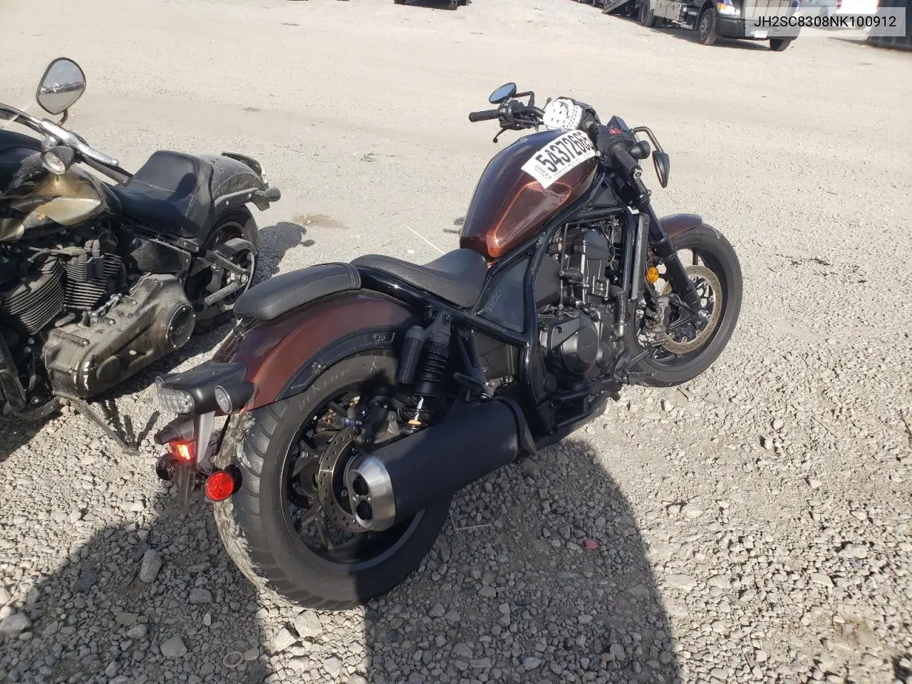 2022 Honda Cmx1100 A VIN: JH2SC8308NK100912 Lot: 54372665