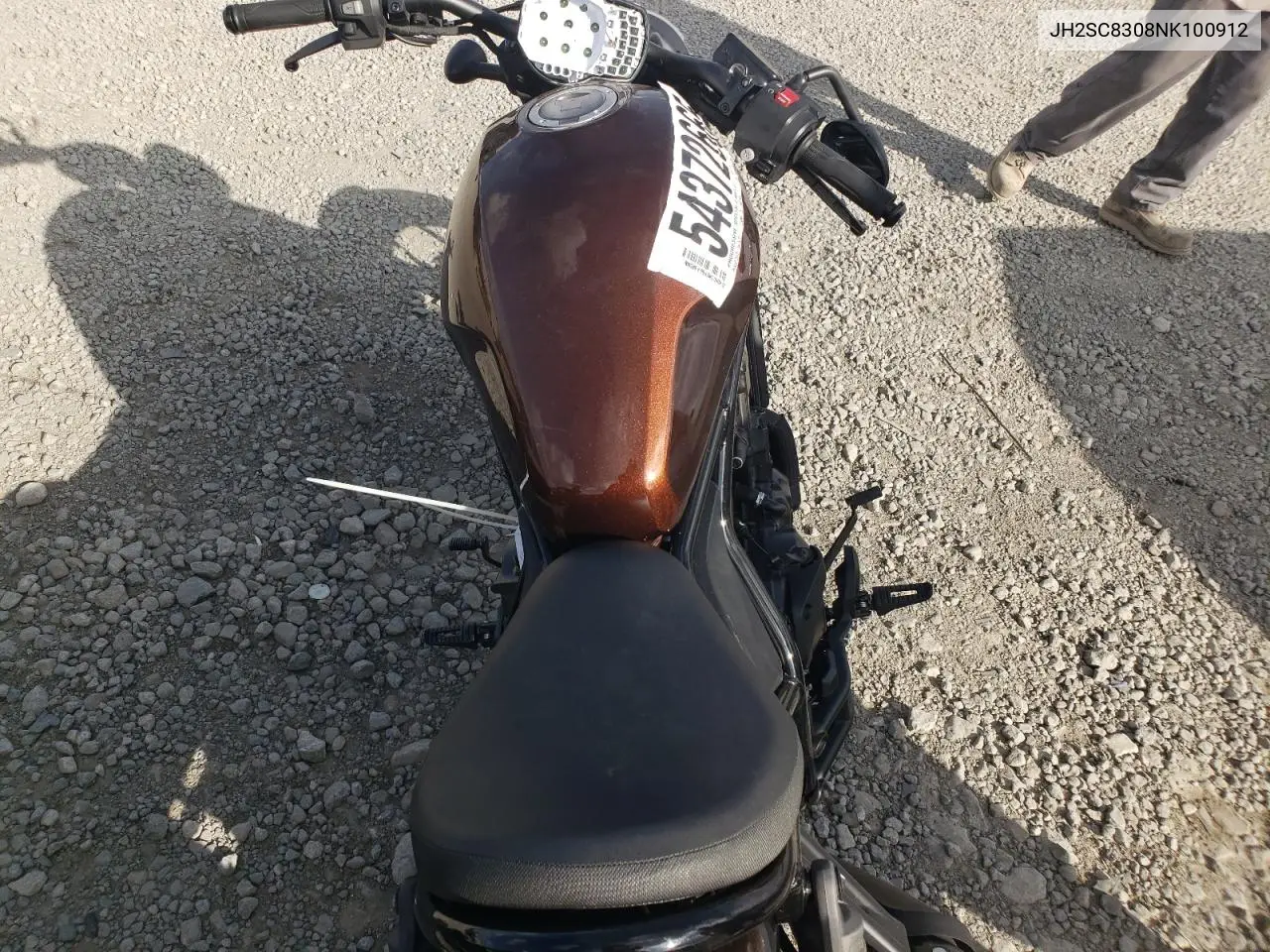 2022 Honda Cmx1100 A VIN: JH2SC8308NK100912 Lot: 54372665