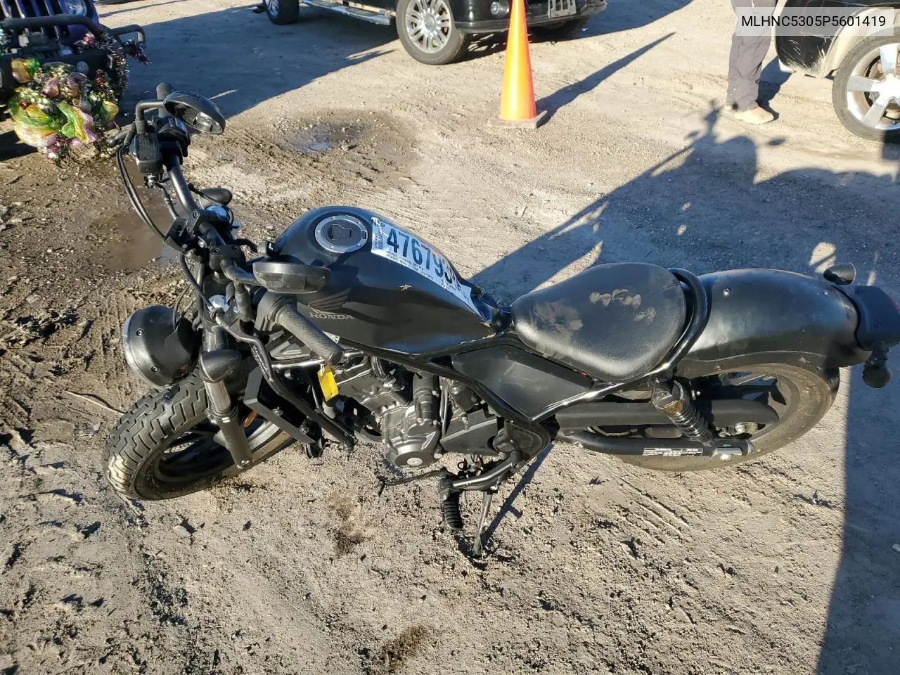 2023 Honda Cmx300 VIN: MLHNC5305P5601419 Lot: 47679385