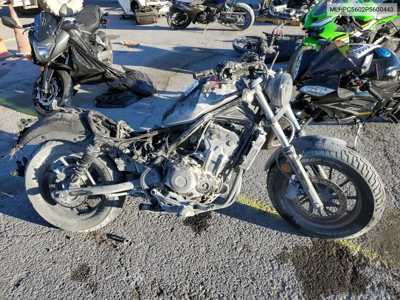 2023 Honda Cmx500 VIN: MLHPC5602P5600443 Lot: 54956725