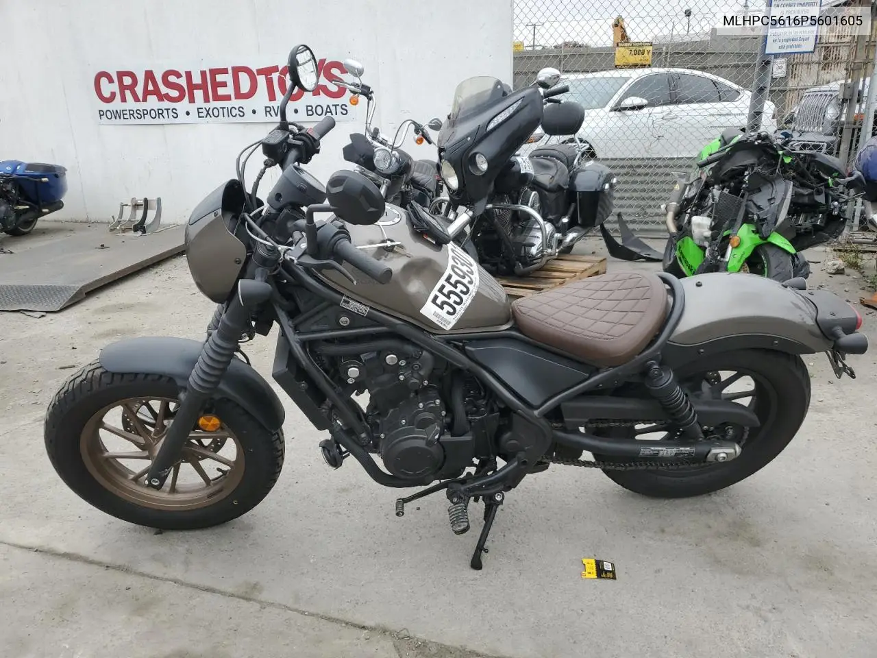 2023 Honda Cmx500 VIN: MLHPC5616P5601605 Lot: 55593015