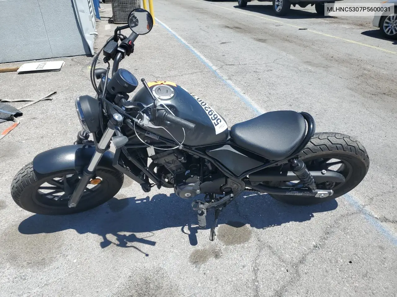2023 Honda Cmx300 VIN: MLHNC5307P5600031 Lot: 56920075