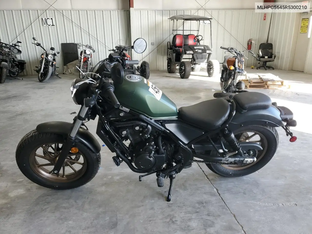 2024 Honda Cmx500 A VIN: MLHPC5645R5300210 Lot: 45601435
