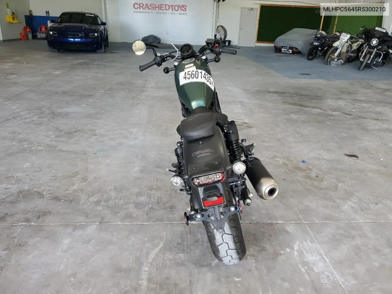 2024 Honda Cmx500 A VIN: MLHPC5645R5300210 Lot: 45601435