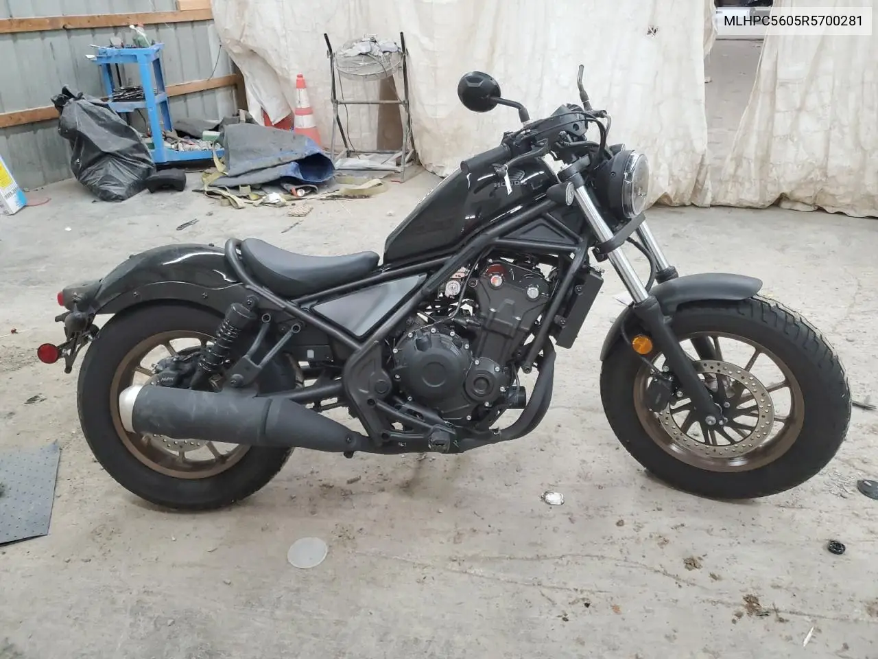 2024 Honda Cmx500 VIN: MLHPC5605R5700281 Lot: 50133995