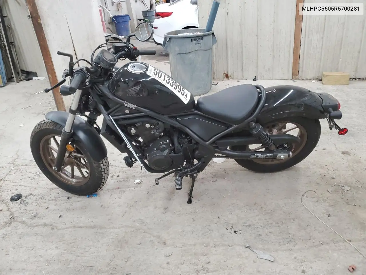 2024 Honda Cmx500 VIN: MLHPC5605R5700281 Lot: 50133995