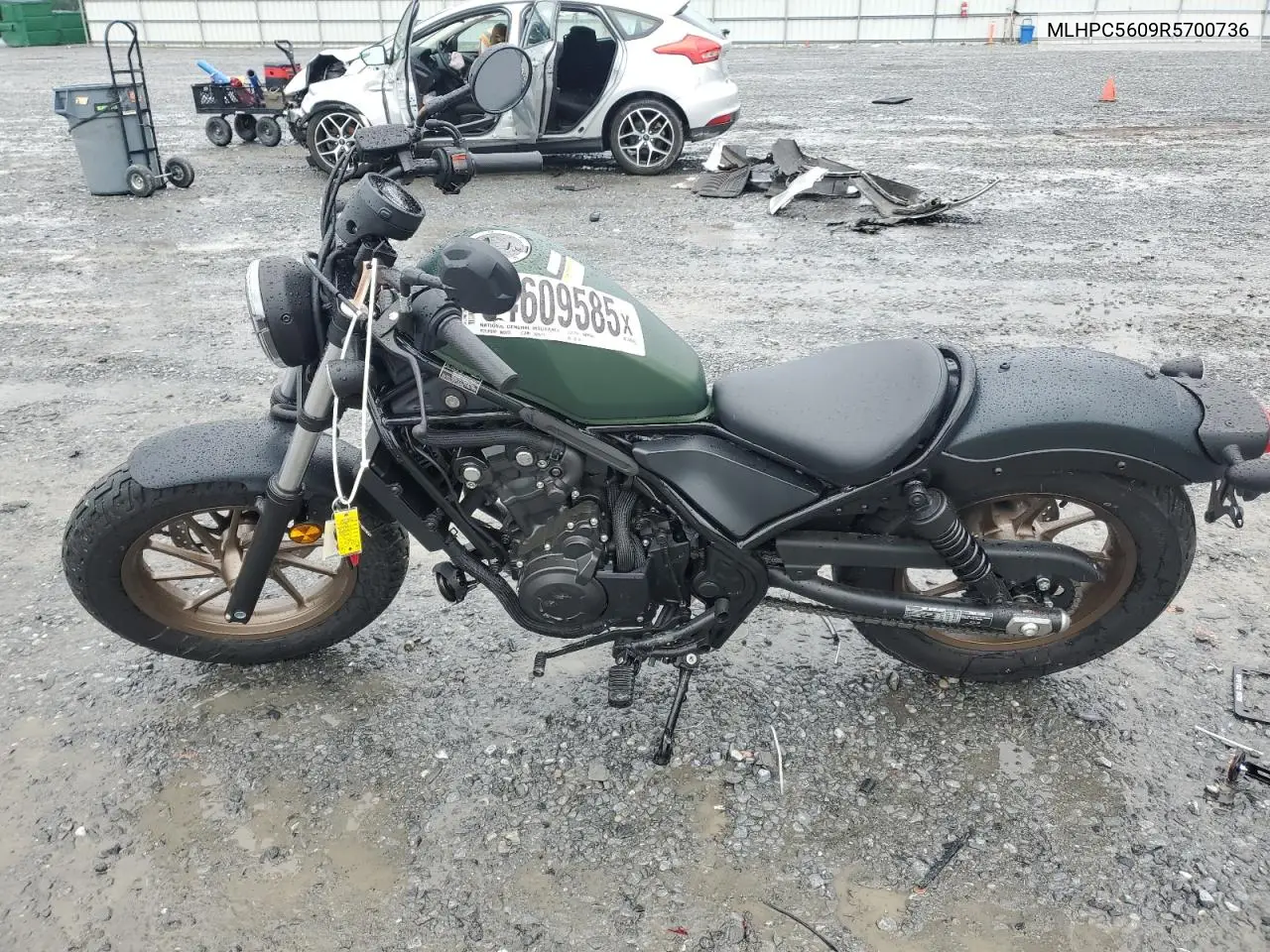 2024 Honda Cmx500 VIN: MLHPC5609R5700736 Lot: 54609585
