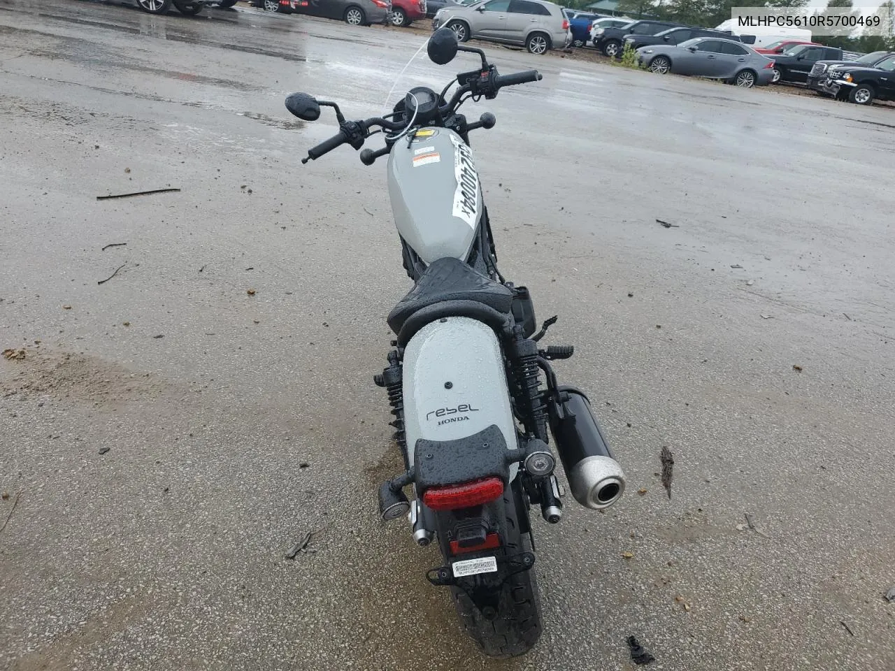 2024 Honda Cmx500 A2 VIN: MLHPC5610R5700469 Lot: 59240084