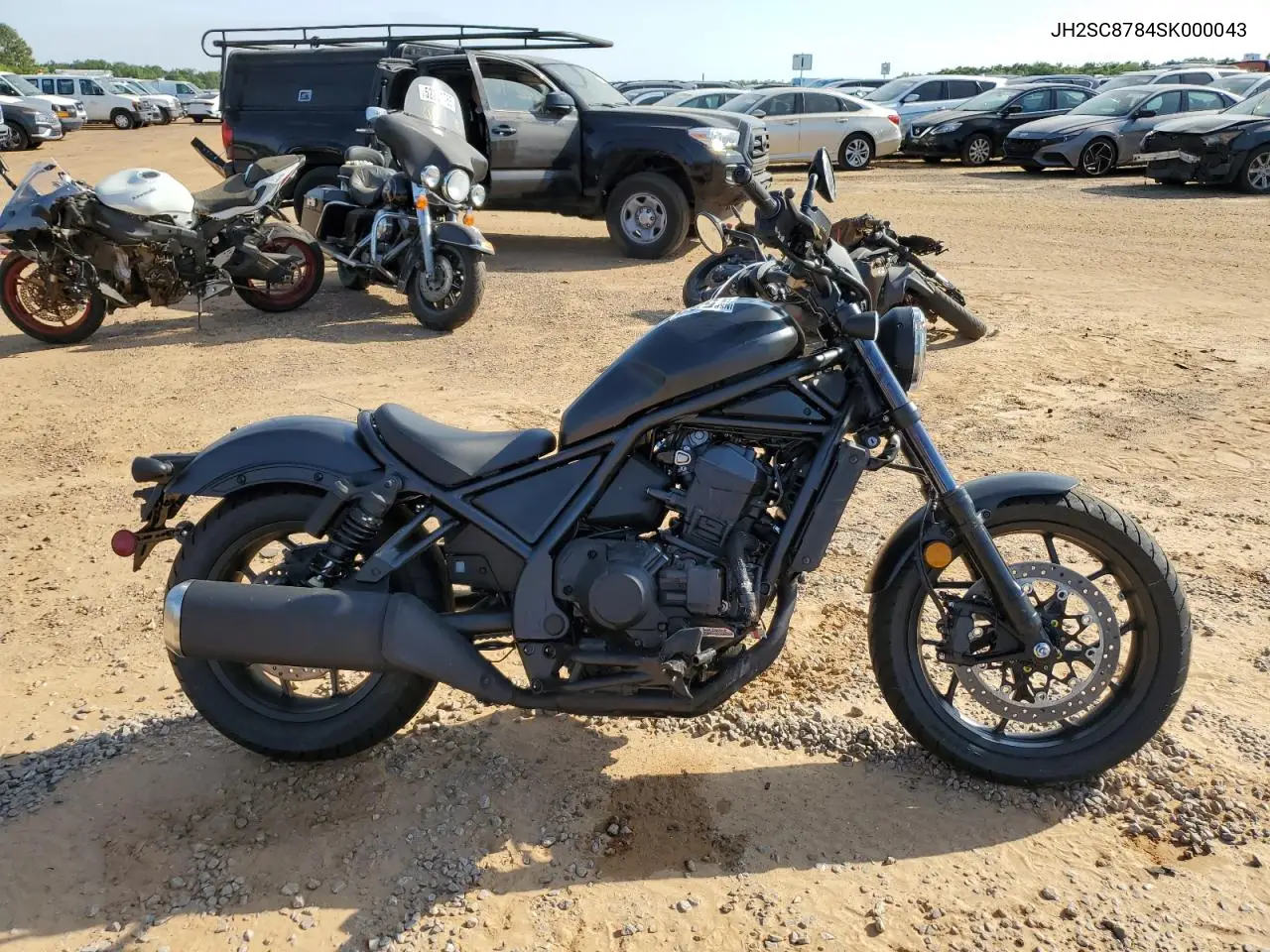 2025 Honda Cmx1100 D VIN: JH2SC8784SK000043 Lot: 53369005