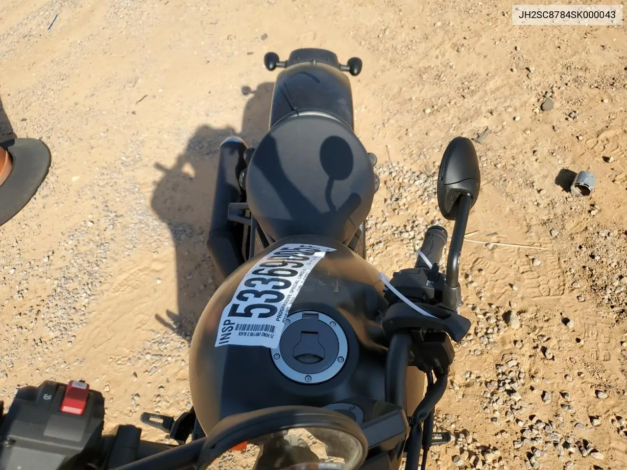 2025 Honda Cmx1100 D VIN: JH2SC8784SK000043 Lot: 53369005