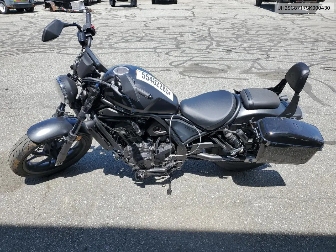 2025 Honda Cmx1100 A VIN: JH2SC8717SK000430 Lot: 55482285
