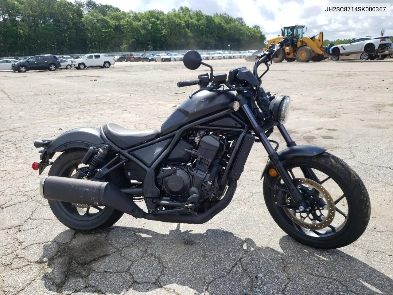 2025 Honda Cmx1100 A VIN: JH2SC8714SK000367 Lot: 56239115