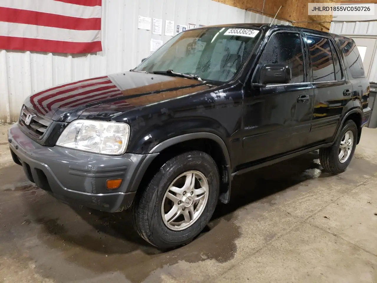 1997 Honda Cr-V Lx VIN: JHLRD1855VC050726 Lot: 55533625