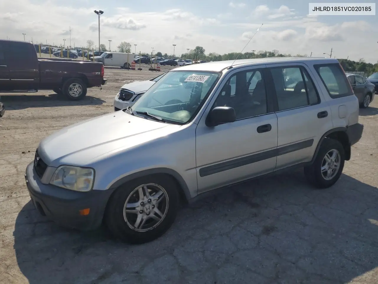 1997 Honda Cr-V Lx VIN: JHLRD1851VC020185 Lot: 55741395