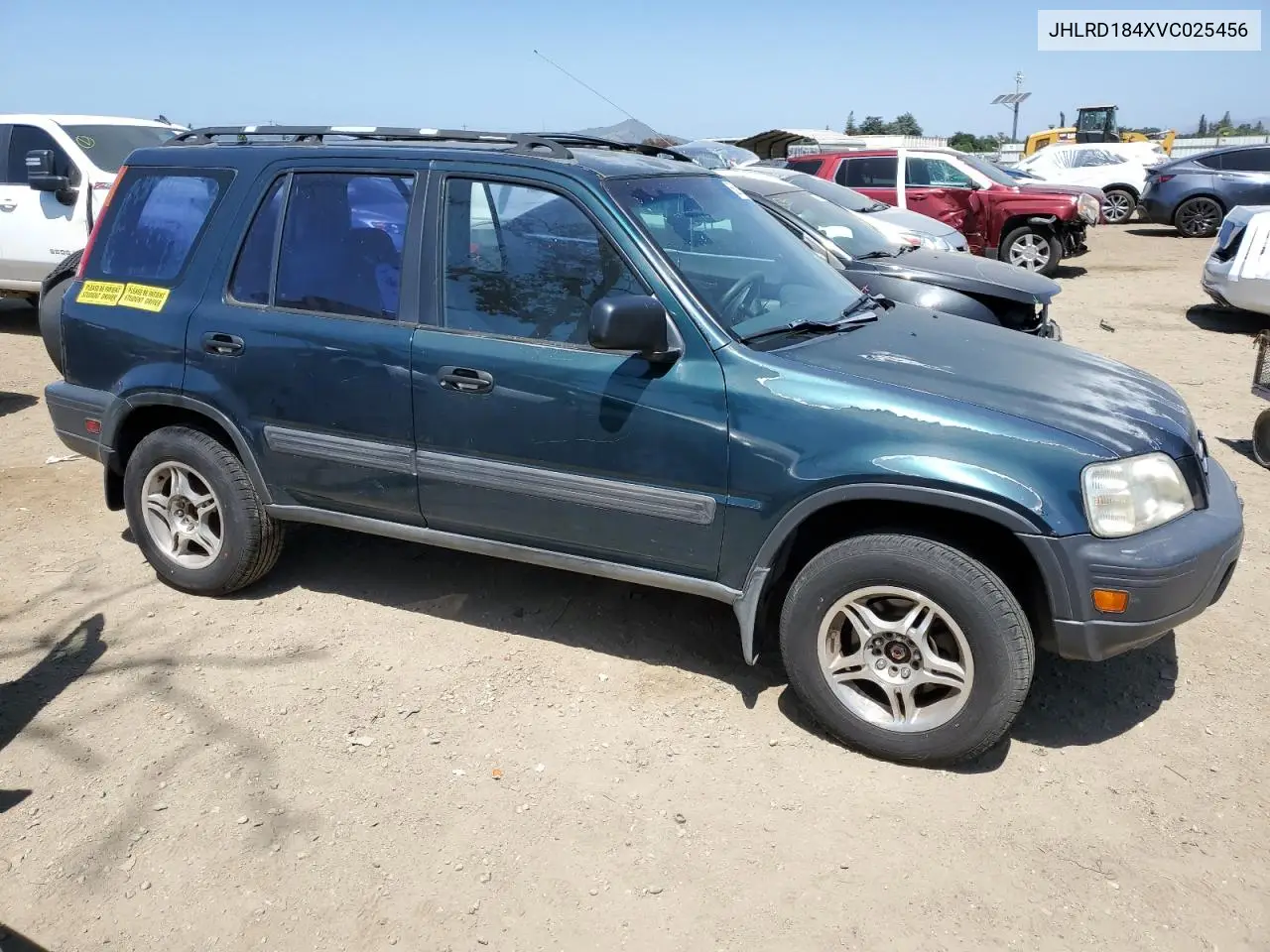1997 Honda Cr-V Lx VIN: JHLRD184XVC025456 Lot: 56215135