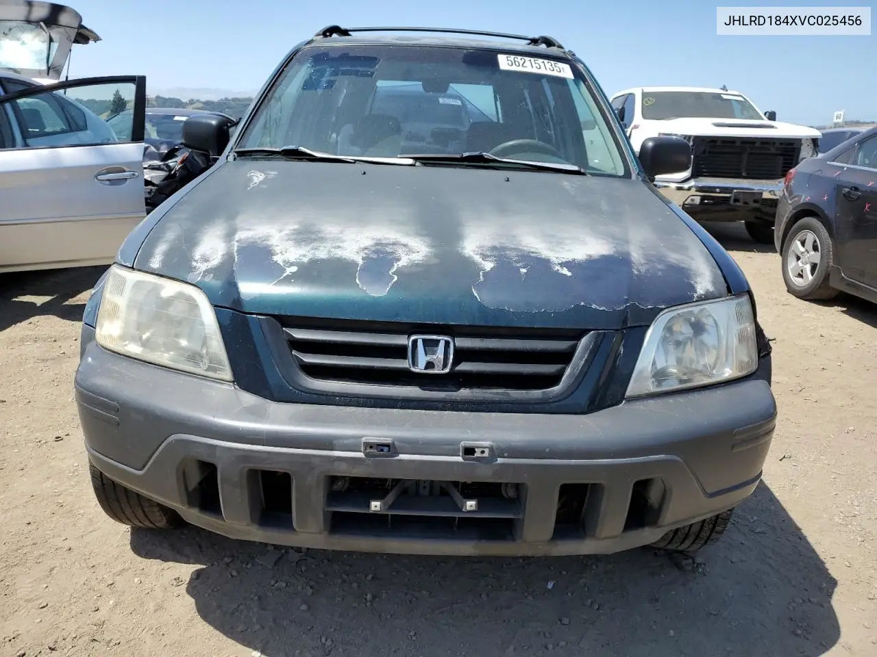 1997 Honda Cr-V Lx VIN: JHLRD184XVC025456 Lot: 56215135
