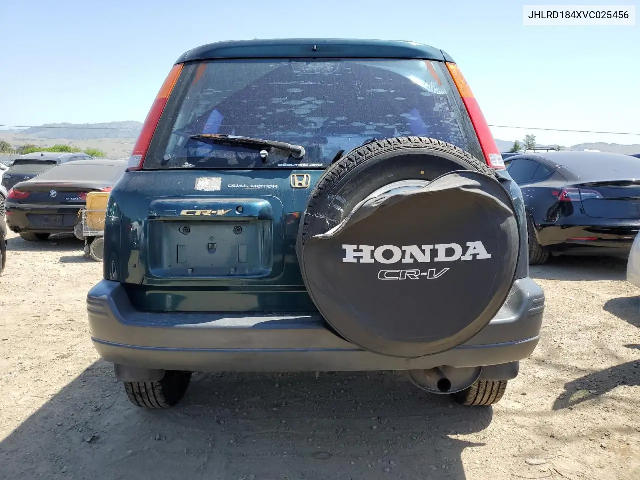 1997 Honda Cr-V Lx VIN: JHLRD184XVC025456 Lot: 56215135