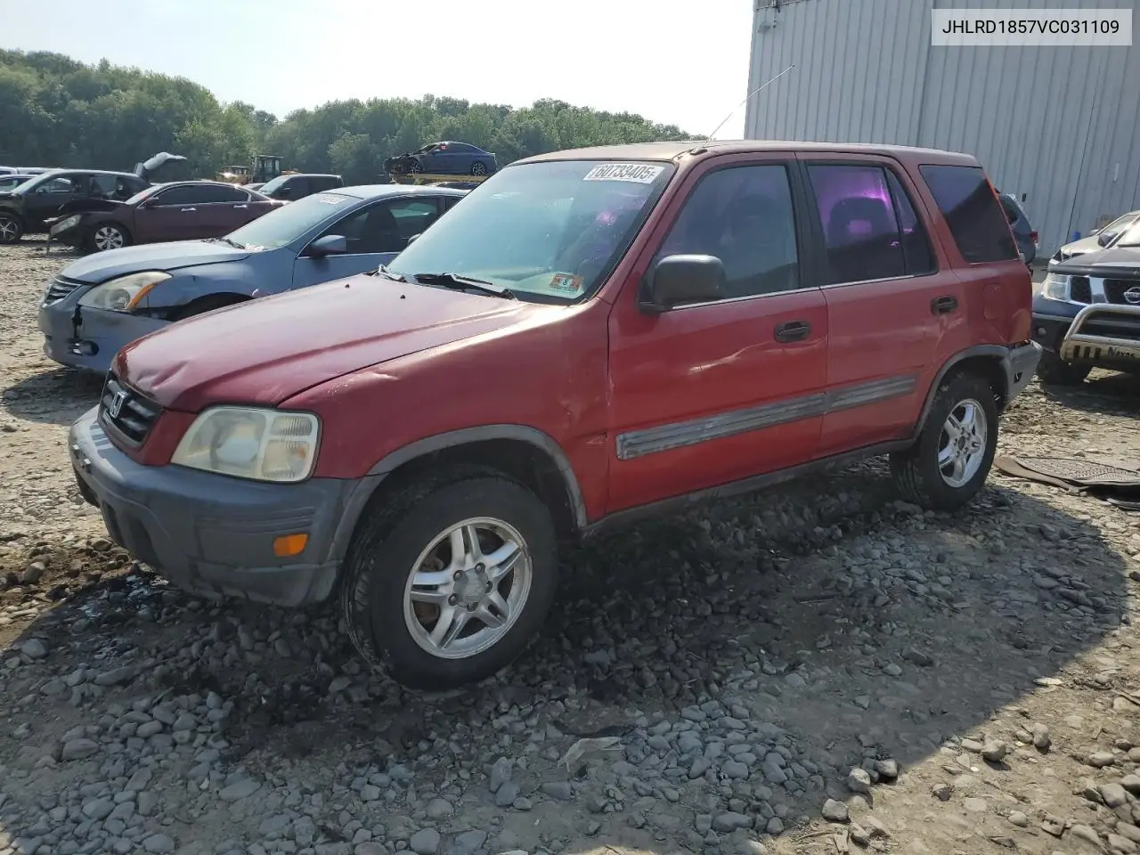 1997 Honda Cr-V Lx VIN: JHLRD1857VC031109 Lot: 60733405