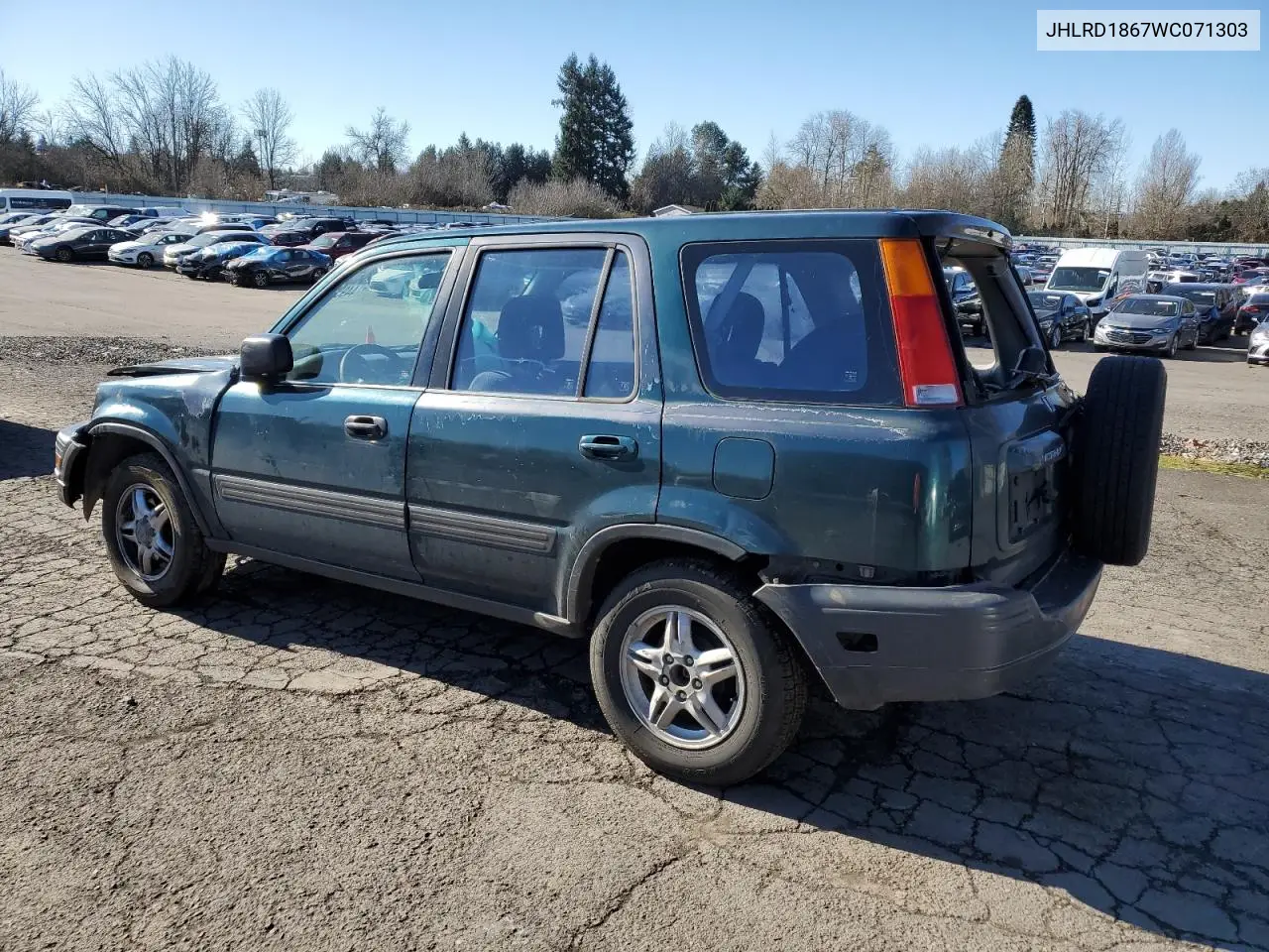 1998 Honda Cr-V Ex VIN: JHLRD1867WC071303 Lot: 44954395