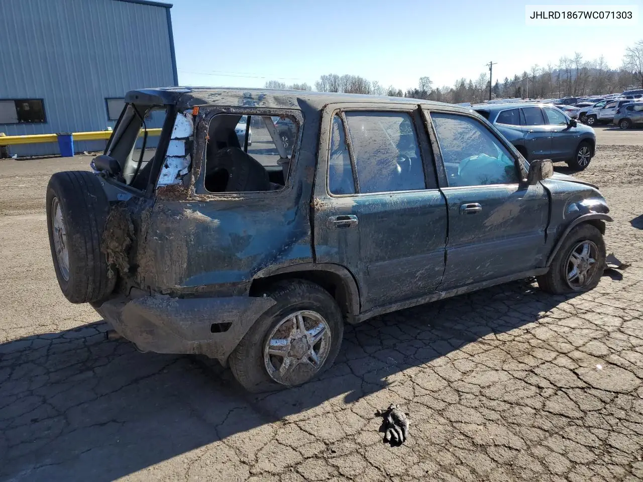 1998 Honda Cr-V Ex VIN: JHLRD1867WC071303 Lot: 44954395