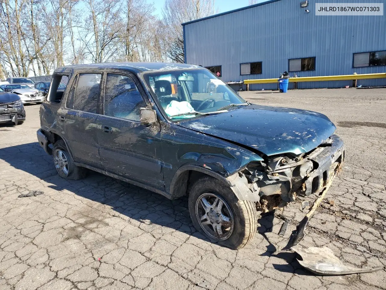 1998 Honda Cr-V Ex VIN: JHLRD1867WC071303 Lot: 44954395