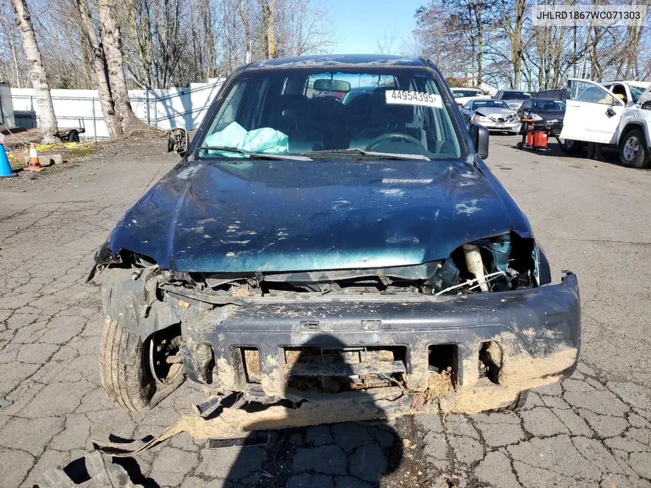 1998 Honda Cr-V Ex VIN: JHLRD1867WC071303 Lot: 44954395