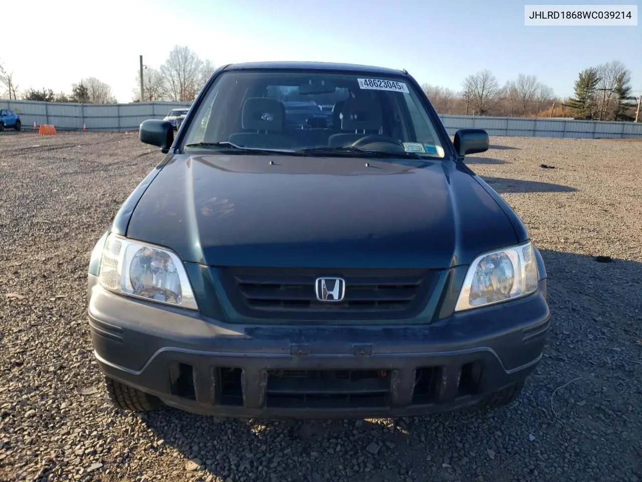 1998 Honda Cr-V Ex VIN: JHLRD1868WC039214 Lot: 48623045