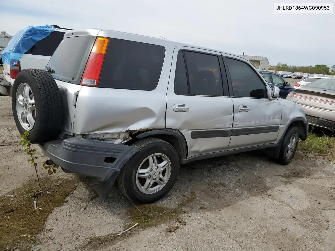 1998 Honda Cr-V Ex VIN: JHLRD1864WC090953 Lot: 55248255