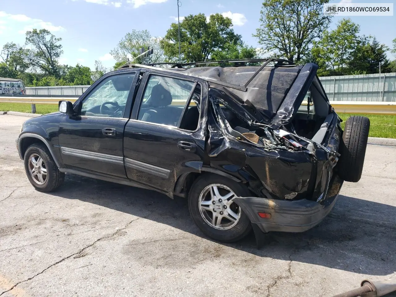1998 Honda Cr-V Ex VIN: JHLRD1860WC069534 Lot: 56193685