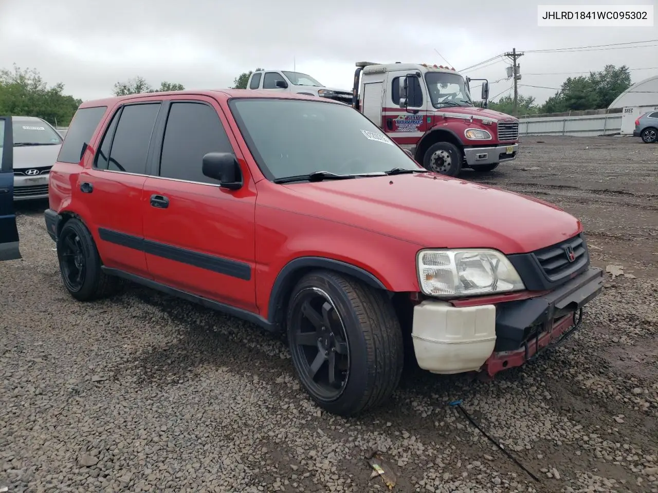 1998 Honda Cr-V Lx VIN: JHLRD1841WC095302 Lot: 61200755