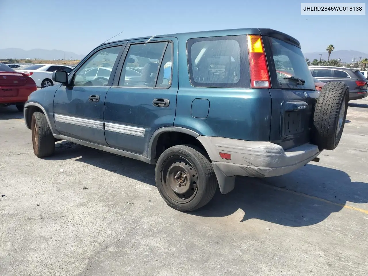 1998 Honda Cr-V Lx VIN: JHLRD2846WC018138 Lot: 62584055