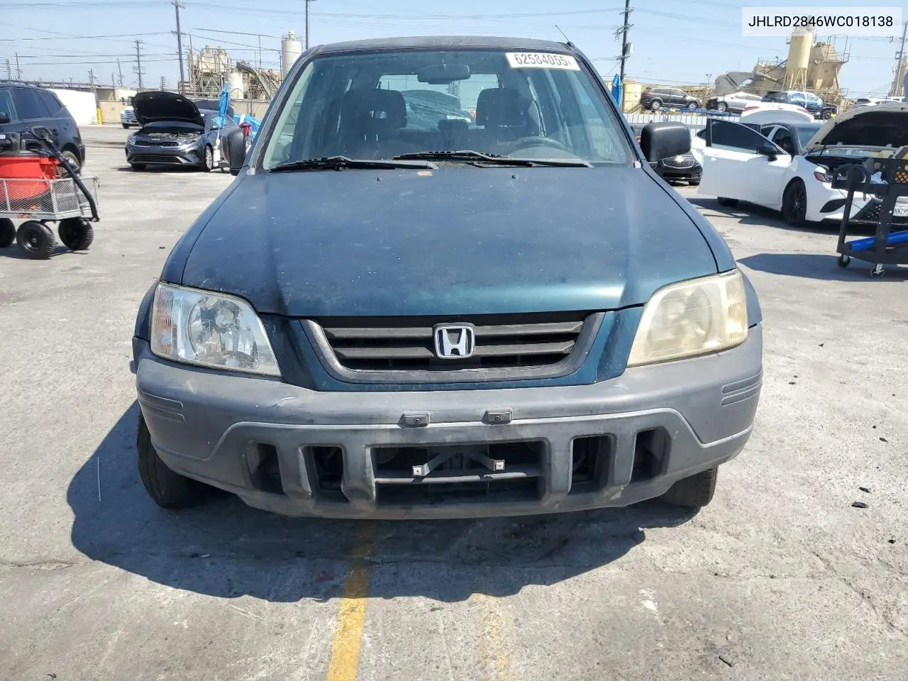 1998 Honda Cr-V Lx VIN: JHLRD2846WC018138 Lot: 62584055