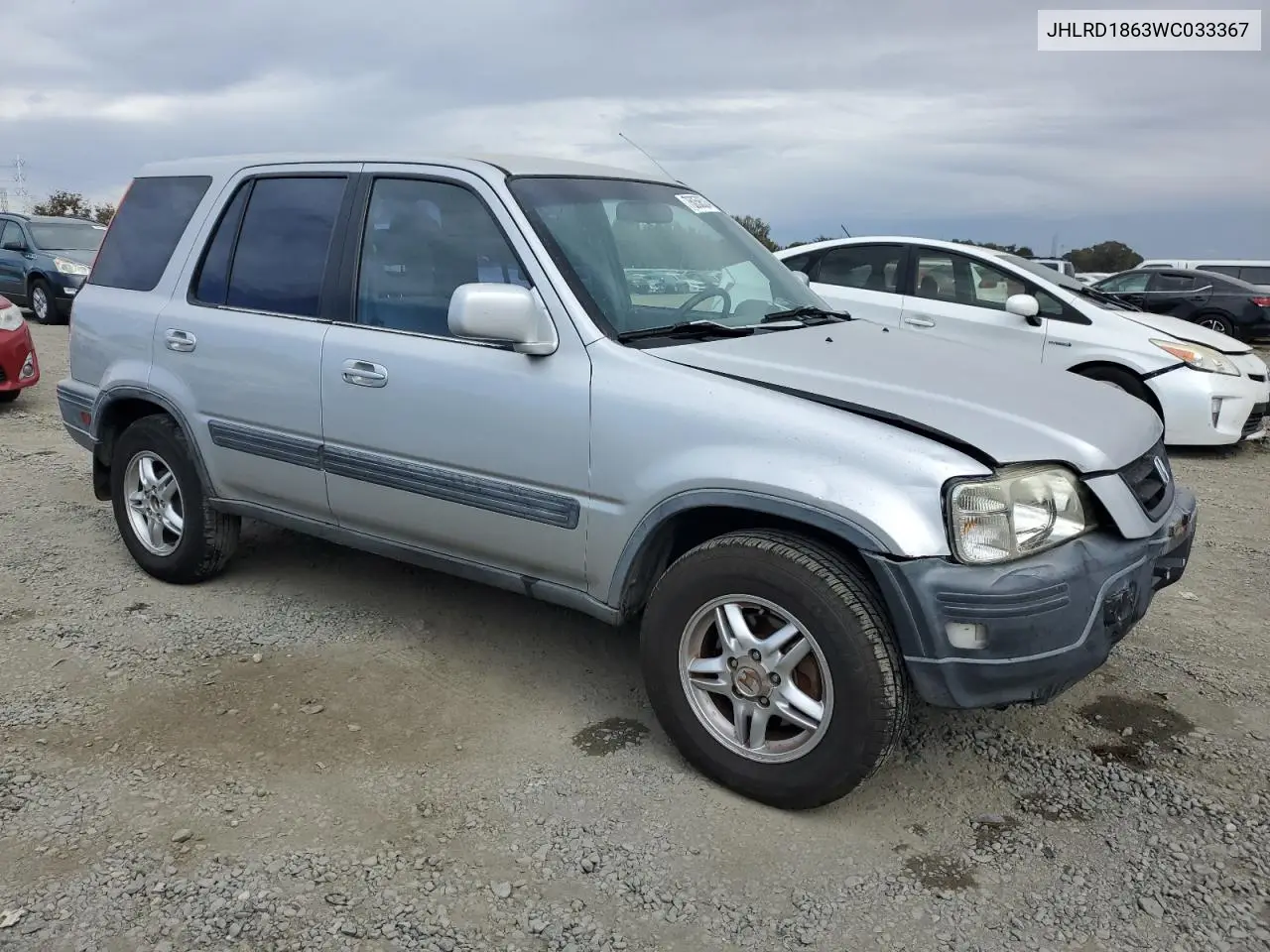 1998 Honda Cr-V Ex VIN: JHLRD1863WC033367 Lot: 76058524