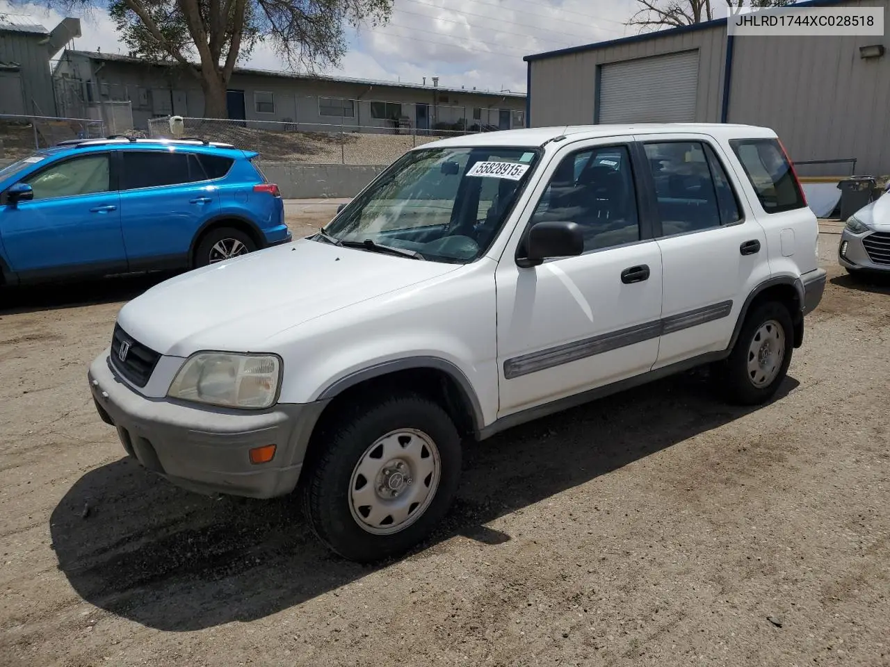 1999 Honda Cr-V Lx VIN: JHLRD1744XC028518 Lot: 55828915