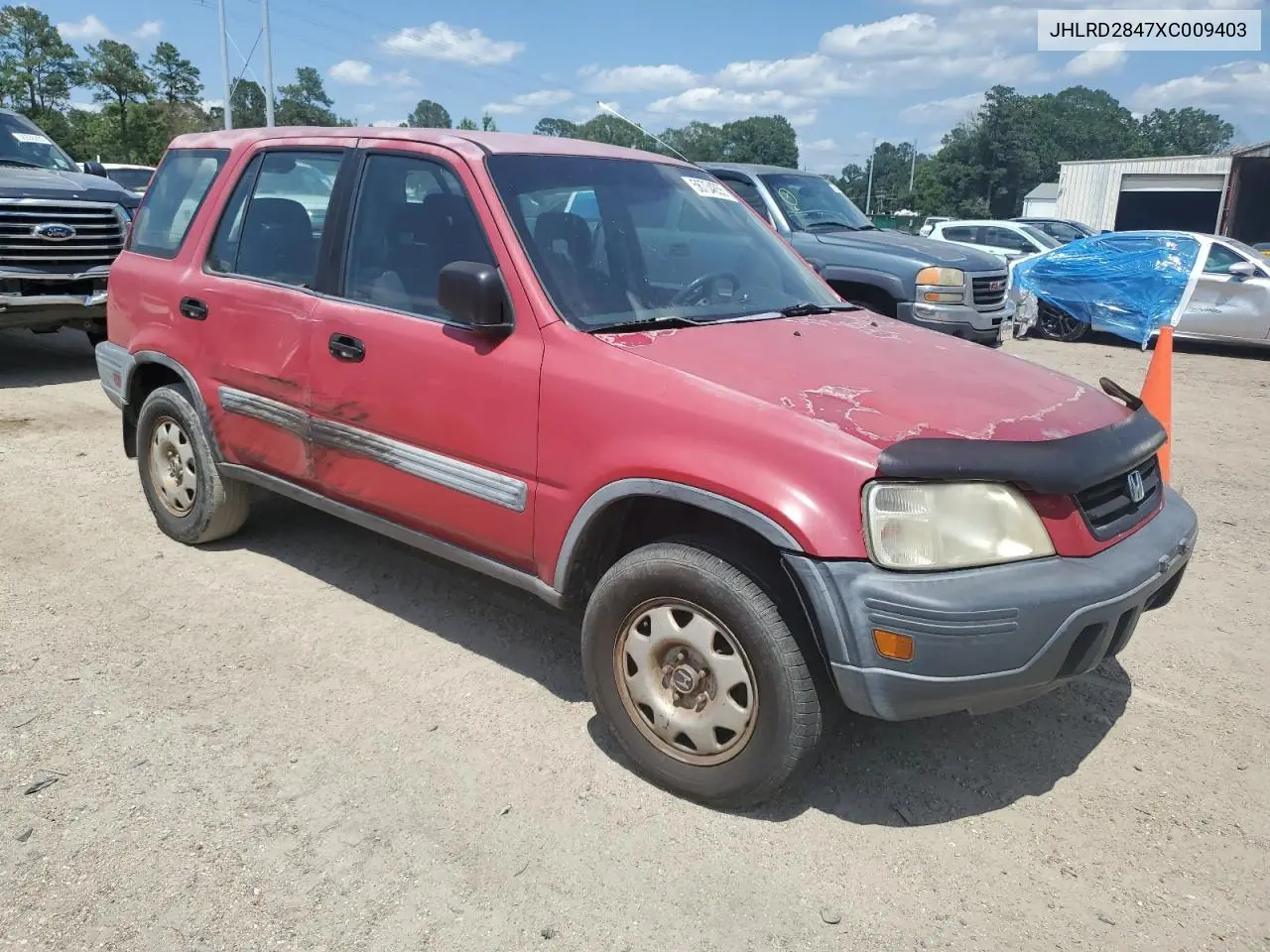 1999 Honda Cr-V Lx VIN: JHLRD2847XC009403 Lot: 56734855
