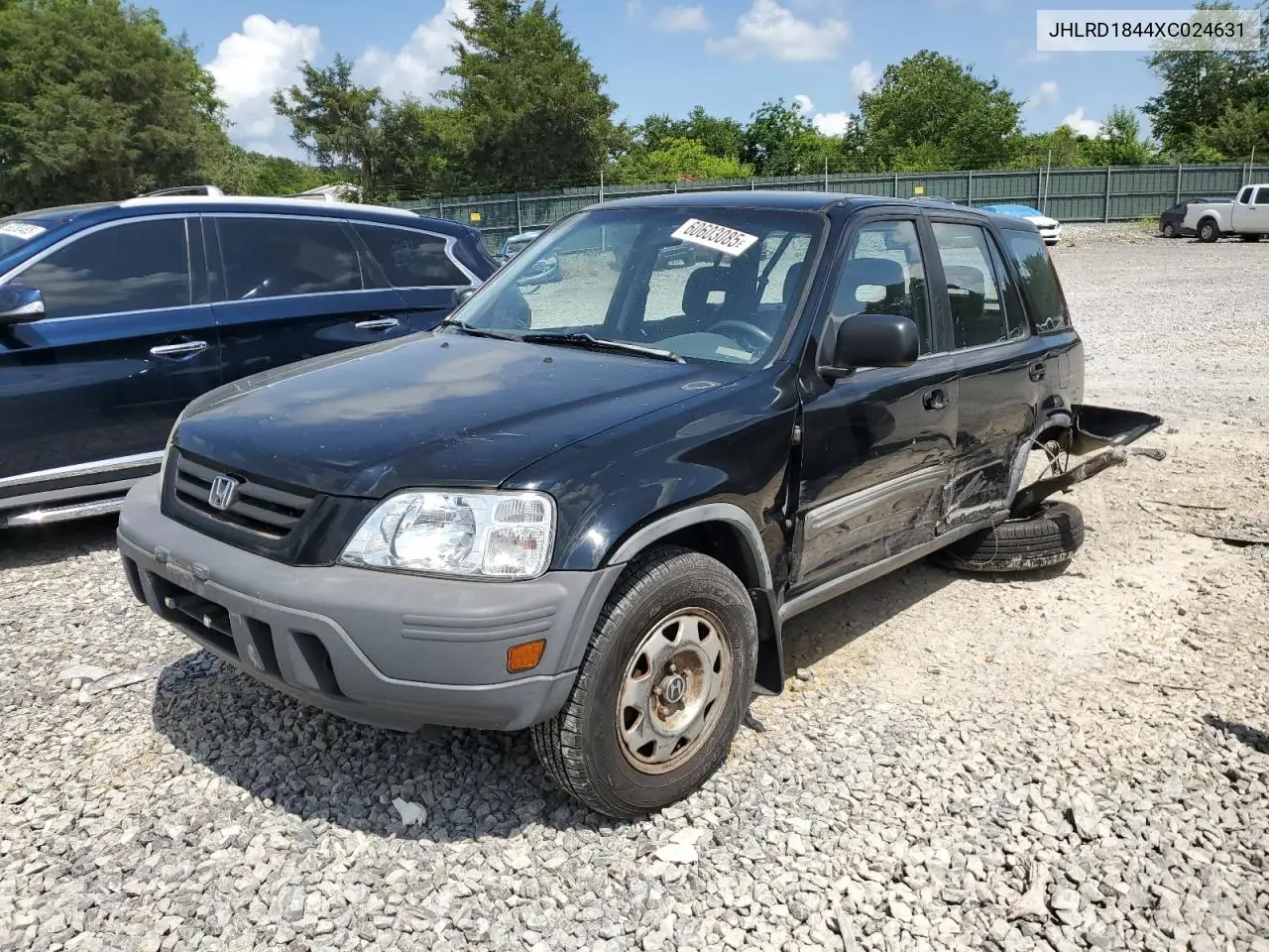 1999 Honda Cr-V Lx VIN: JHLRD1844XC024631 Lot: 60603085