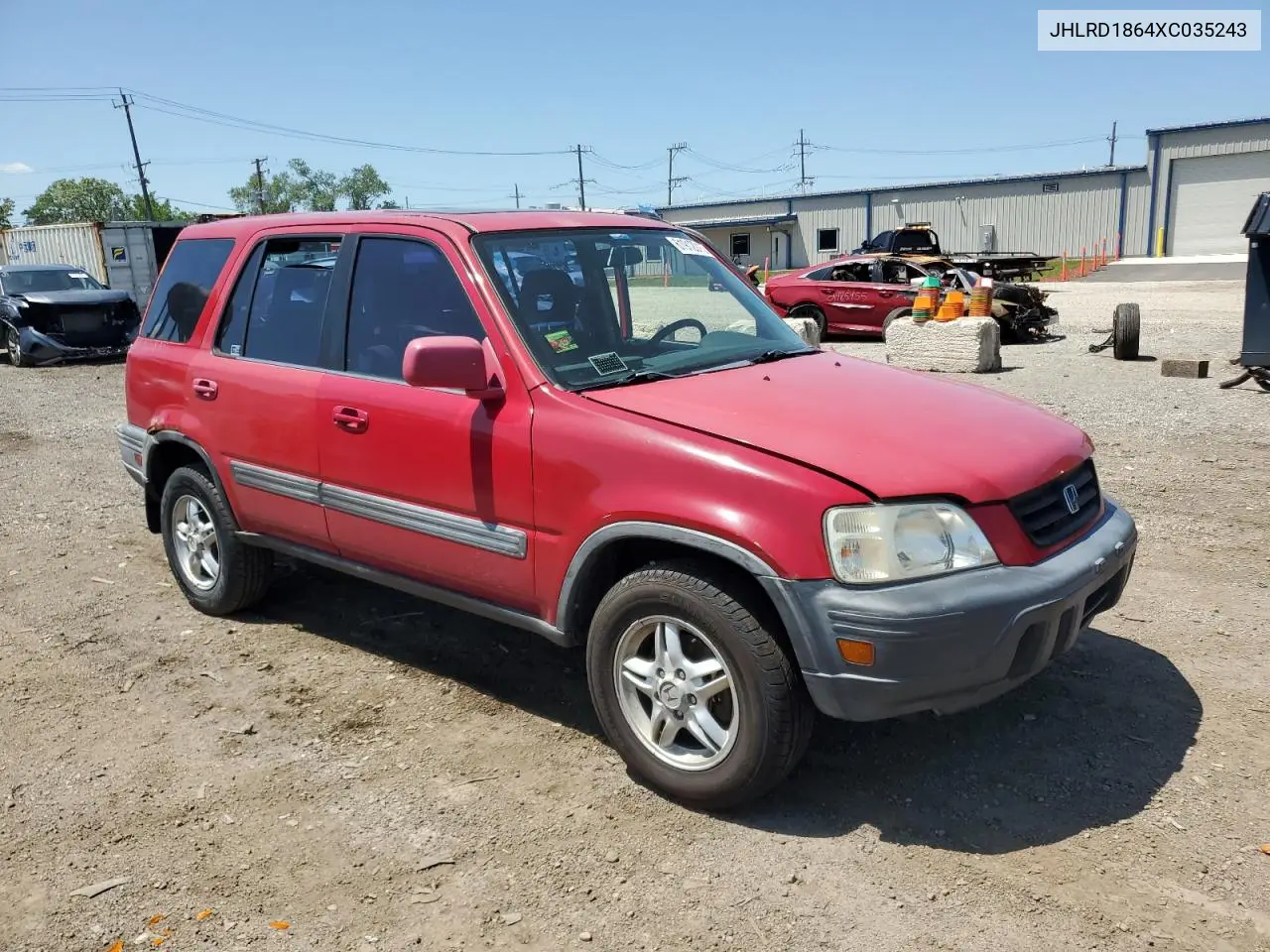 1999 Hond Cr-V Ex Auto VIN: JHLRD1864XC035243 Lot: 61912015