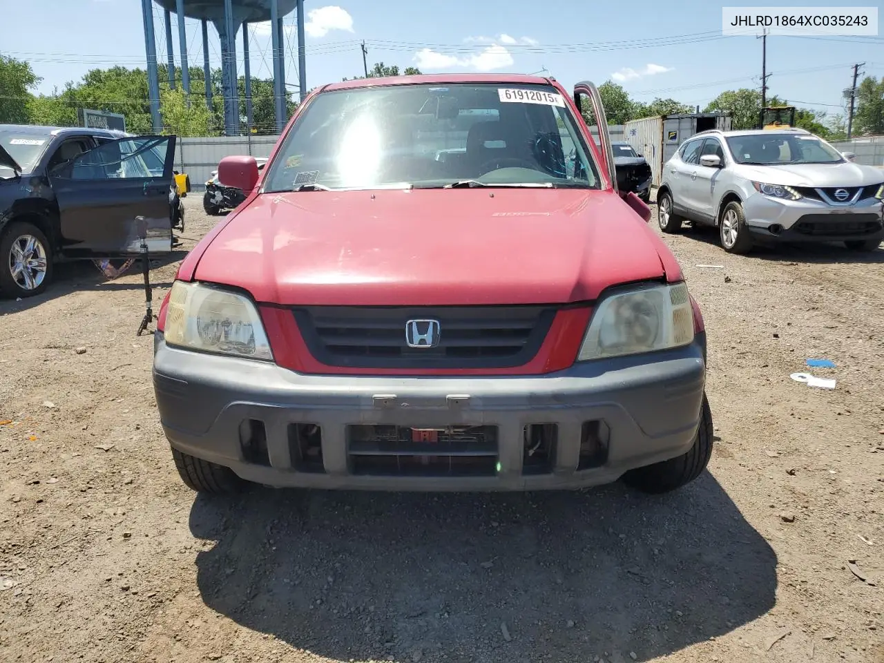 1999 Hond Cr-V Ex Auto VIN: JHLRD1864XC035243 Lot: 61912015