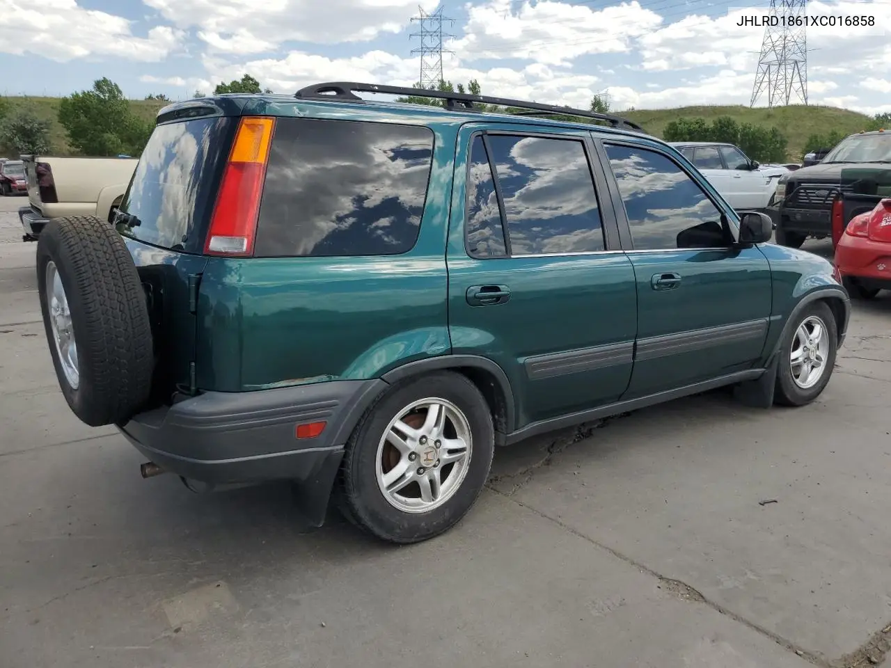 1999 Honda Cr-V Ex VIN: JHLRD1861XC016858 Lot: 61981045