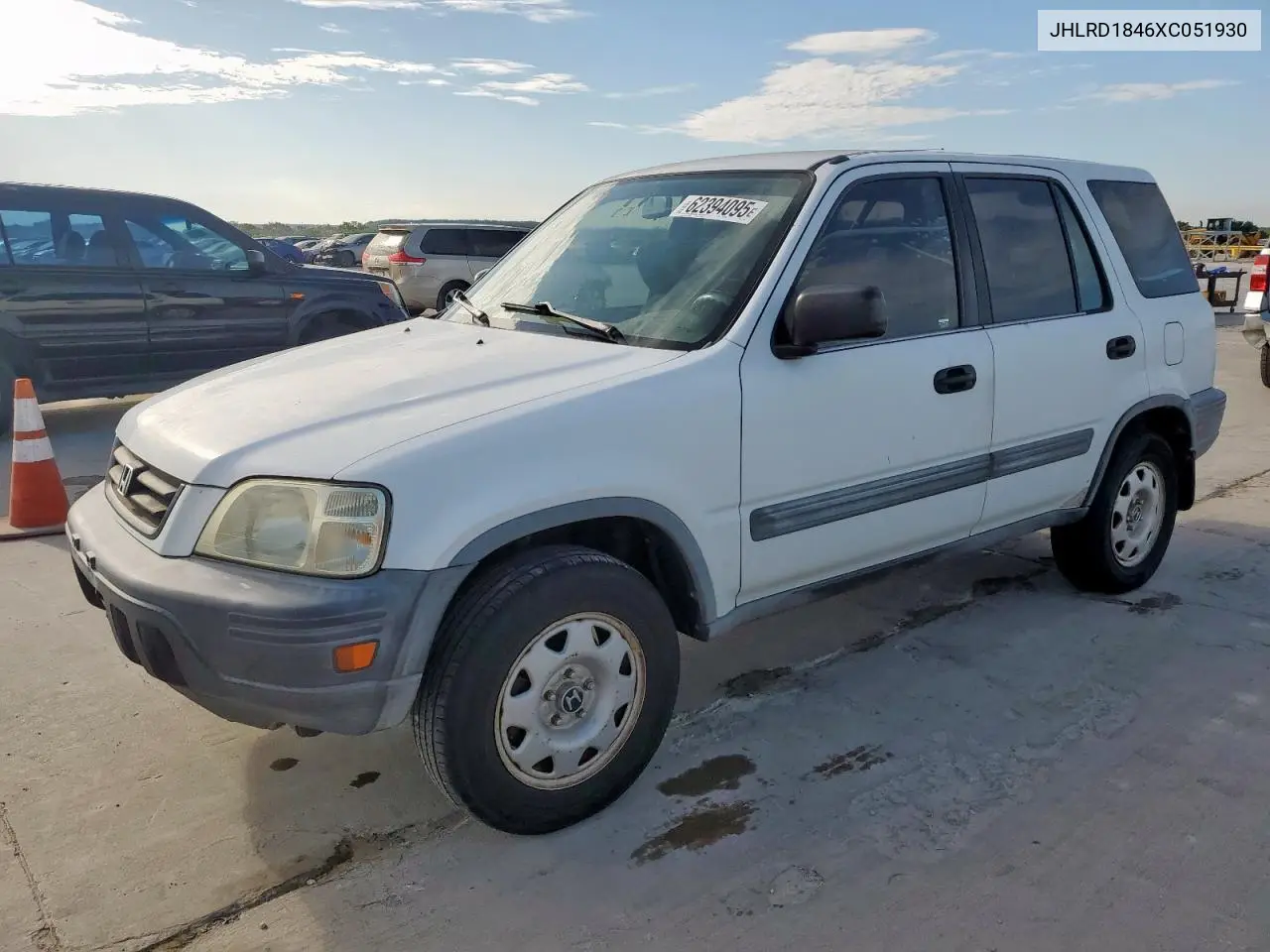 1999 Honda Cr-V Lx VIN: JHLRD1846XC051930 Lot: 62394095